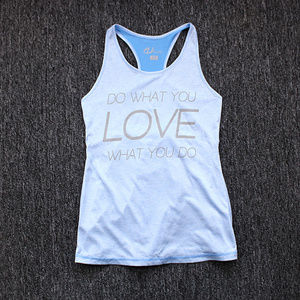 New Motivational Work out Tank Quick Dry L